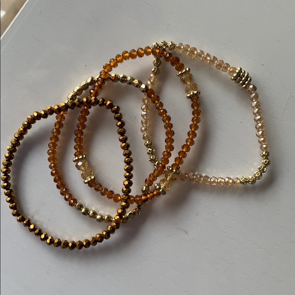 4 Brown Bracelets 🧡🤎